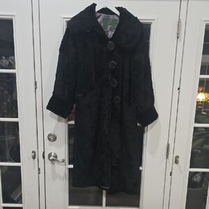 Elegant Black Women's Fur Coat